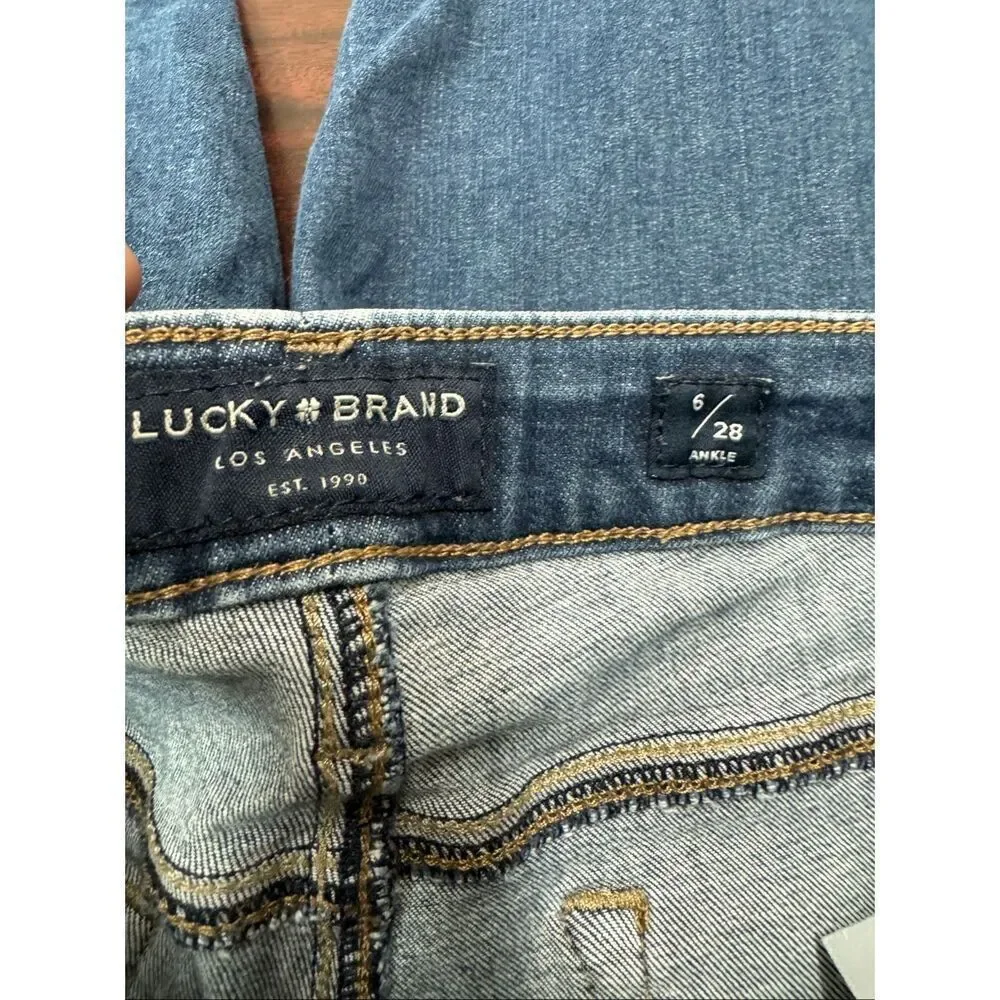 Lucky Brand Low Rise Lolita Skinny Ankle Jeans Size 6/28